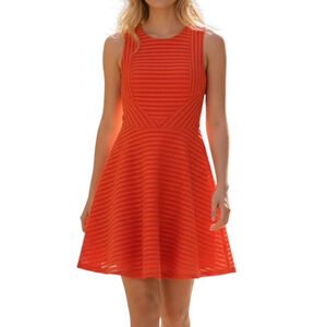 Glam Doll Skater dress coral size large